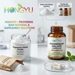 Magnesium Malate USP Grade Powder for Energy Support - Yantai Hongyu Starry Biotech