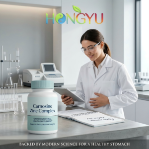 HONGYU Brand Zinc L-Carnosine (Polaprezinc) for gastric mucosal support and gut health wholesale