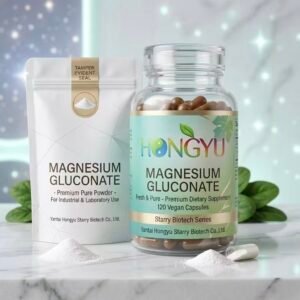 Gentle Magnesium Gluconate USP Grade Powder Raw Material - Yantai Hongyu Starry Biotech