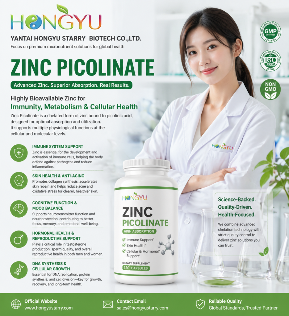 Zinc Picolinate provided by Hongyu Starry